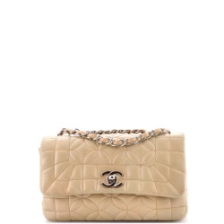 Lady Graphic Flap Bag Quilted Lambskin Small