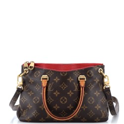 Pallas Tote Monogram Canvas with Leather BB