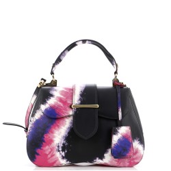 Sidonie Top Handle Bag Printed Leather Large