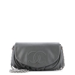 Half Moon Wallet on Chain Caviar