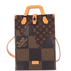 Nigo Tote Limited Edition Giant Damier and Monogram Canvas Mini