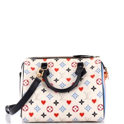 Speedy Bandouliere Bag Limited Edition Game On Multicolor Monogram 25