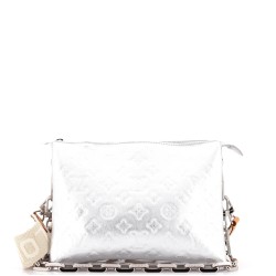 Coussin Bag Monogram Embossed Lambskin PM