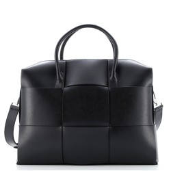 Convertible Briefcase Maxi Intrecciato Leather Medium