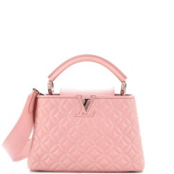 Capucines Bag Monogram Flower Quilted Lambskin BB