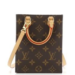 Petit Sac Plat Bag Monogram Canvas