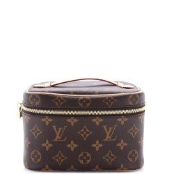 Nice Vanity Case Monogram Canvas Mini