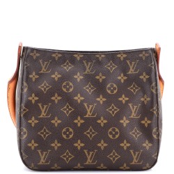 Looping Handbag Monogram Canvas MM