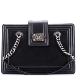 Boy Tote Glazed Calfskin Small