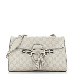 Emily Chain Flap Bag Guccissima Leather Medium