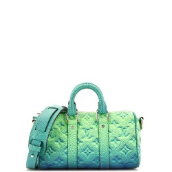 Keepall Bandouliere Bag Limited Edition Illusion Monogram Taurillon Leather XS