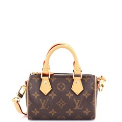 Speedy Bandouliere NM Bag Monogram Canvas Nano