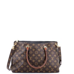 Pallas Tote Monogram Canvas with Leather