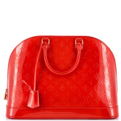 Alma Handbag Monogram Vernis GM