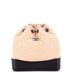 Gabrielle Backpack Quilted Aged Calfskin Small