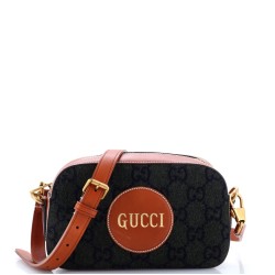 Off the Grid Camera Bag GG Wool and Leather