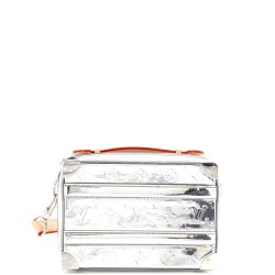 Handle Soft Trunk Bag Monogram Mirror Coated Canvas