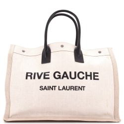 Rive Gauche Shopper Tote Canvas Large