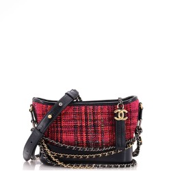 Gabrielle Hobo Quilted Tweed and Calfskin Small