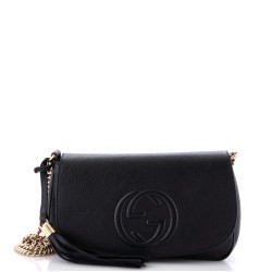 Soho Chain Crossbody Bag Leather Medium