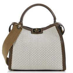 Peekaboo X-Lite Bag Perforated Leather Medium
