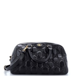 Ophidia Convertible Boston Top Handle Bag GG Matelasse Leather Medium