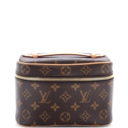 Nice Vanity Case Monogram Canvas Mini