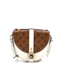 Chantilly Lock Handbag Reverse Monogram Canvas and Leather
