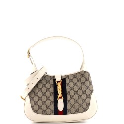 Jackie 1961 Hobo GG Coated Canvas Small