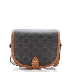 Folco Bag Triomphe Coated Canvas Medium