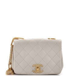 On And On Full Flap Bag Quilted Lambskin Small