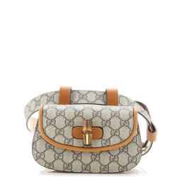Bamboo 1947 Belt Bag GG Coated Canvas Mini