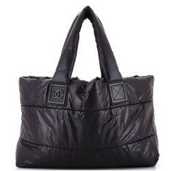 Coco Cocoon Reversible Tote Quilted Nylon Medium