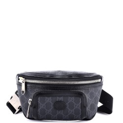 Interlocking G Patch Belt Bag GG Coated Canvas