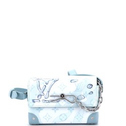 Steamer Wearable Wallet Limited Edition Aquagarden Monogram Canvas