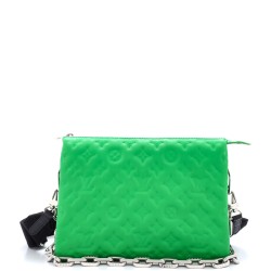 Coussin Bag Monogram Embossed Lambskin PM