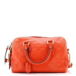 Speedy Bandouliere Bag Monogram Empreinte Leather 25