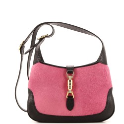 Jackie 1961 Hobo Calf Hair with Leather Mini