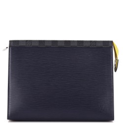Pochette Voyage Epi Leather with Damier Graphite MM