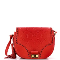 Junot Handbag Monogram Empreinte Leather