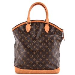 Lockit Handbag Monogram Canvas Vertical