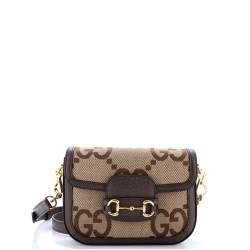 Horsebit 1955 Shoulder Bag Jumbo GG Canvas Mini