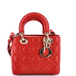 My Lady Dior Bag Cannage Quilt Lambskin
