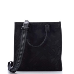 Convertible Tote TB Monogram Jacquard Canvas Large