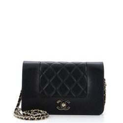 Mademoiselle Vintage Wallet on Chain Quilted Sheepskin