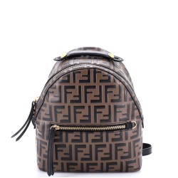 By The Way Backpack Zucca Embossed Leather Mini