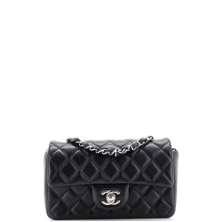 Classic Single Flap Bag Quilted Lambskin Mini