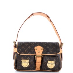Hudson Handbag Monogram Canvas PM