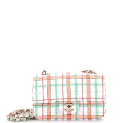 Classic Single Flap Bag Quilted Printed Calfskin Mini