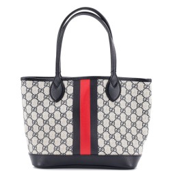 Ophidia Open Shopping Tote GG Coated Canvas Small